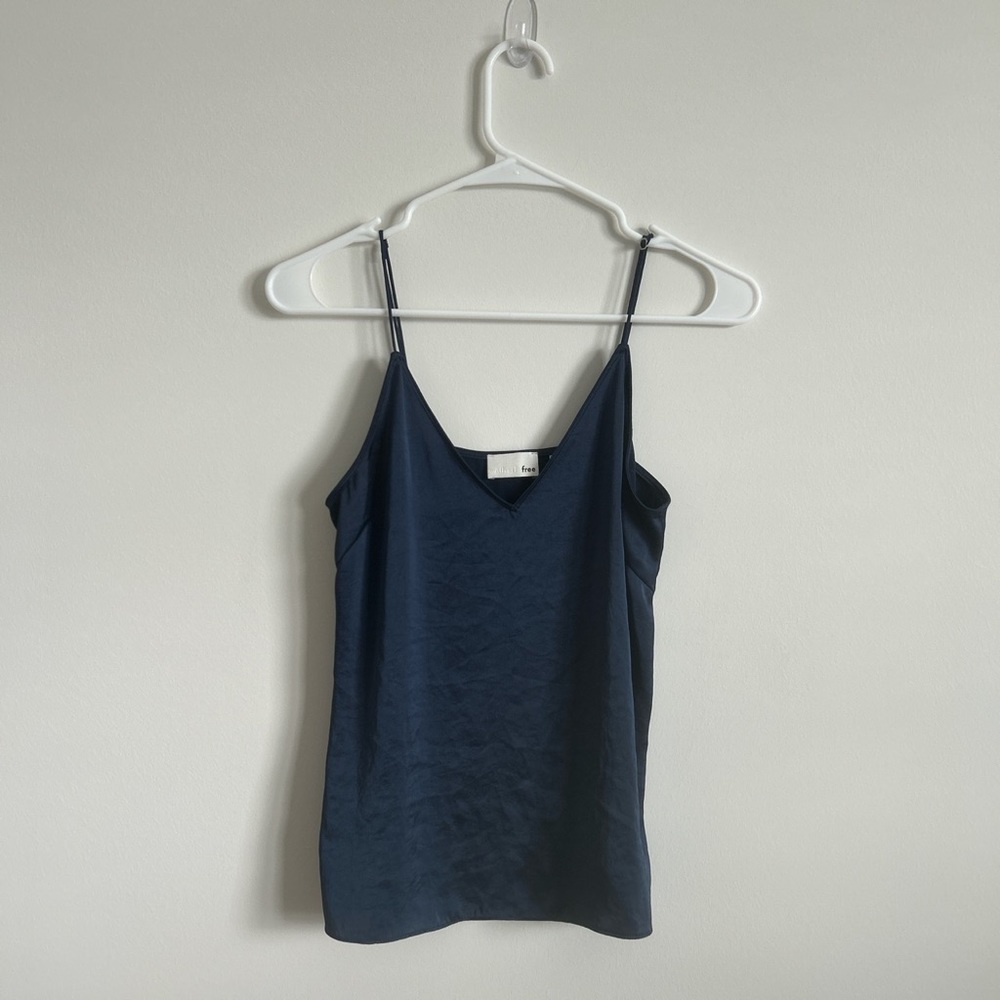 Aritzia Wilfred Free Satin Top